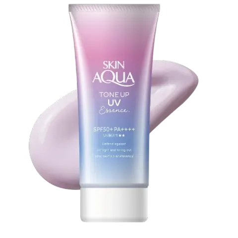 Skin Aqua SPF50+ PA+++ Tone-up, UV Essence,  Lavender