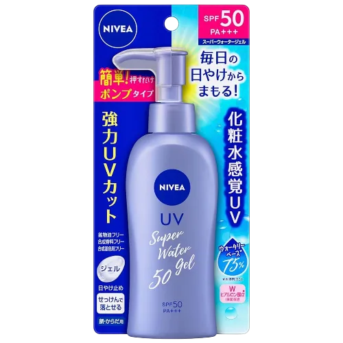 Nivea Sun Protective Water Gel SPF50/PA+++ Pump,  (140 g)